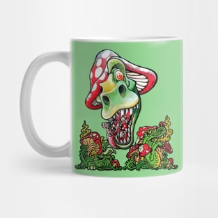 Mushroom Dinosaur Mug